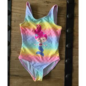 Mermaid Ombre One Piece Swimsuit sz 6=7